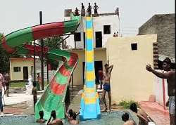 The park offers a lot of thrilling experiences and fun with high slides, rain dance, and various other water sports.